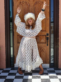 Crochet Wild Rose Skirt