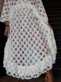 Crochet Wild Rose Skirt