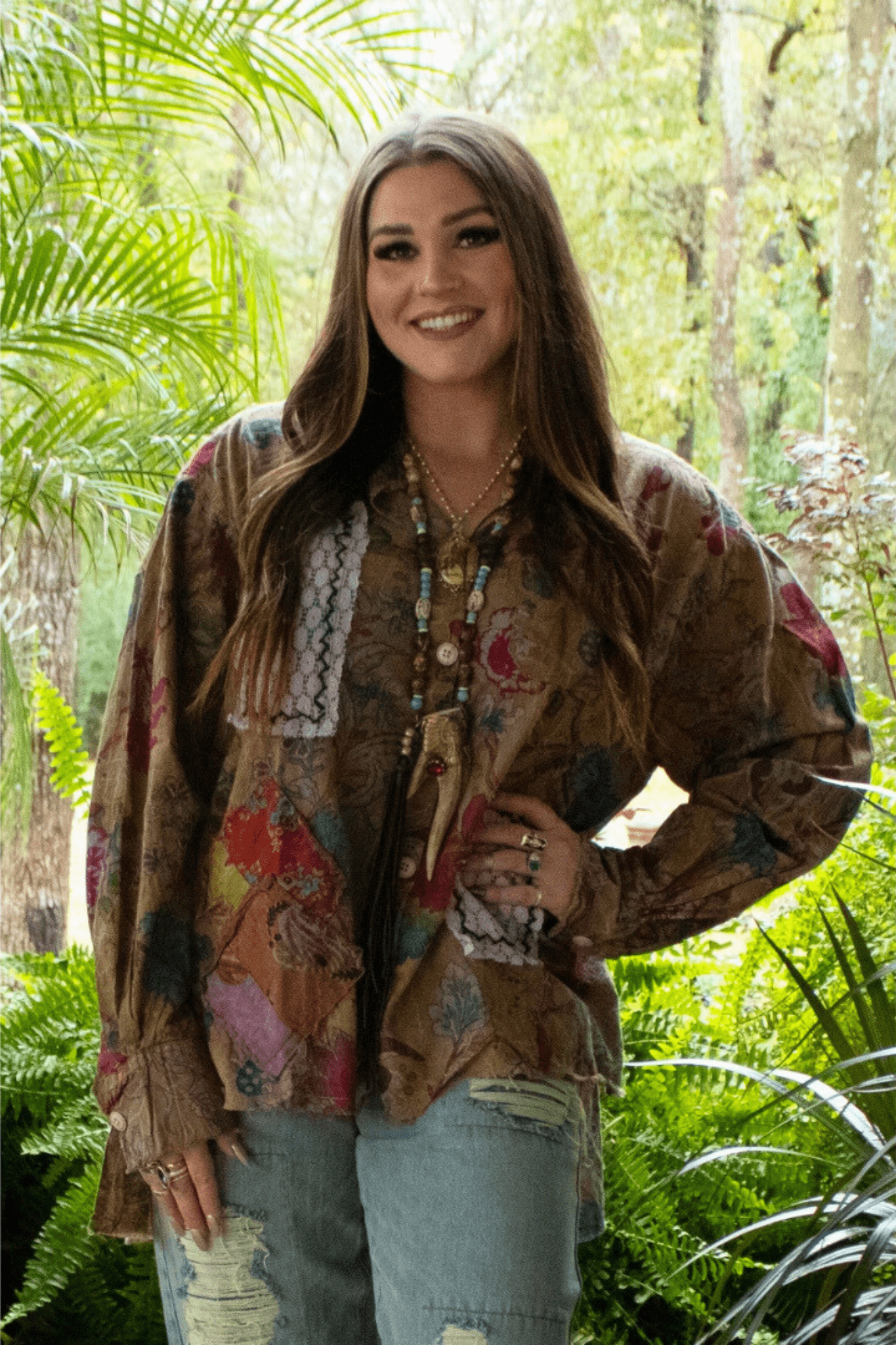 Windswept Garden Top