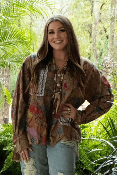 Windswept Garden Top