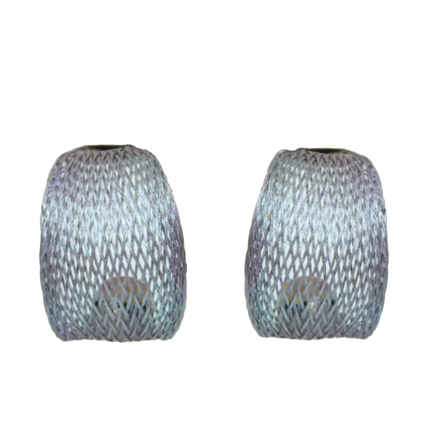 Wire Ribbon Classic Hoop Earring
