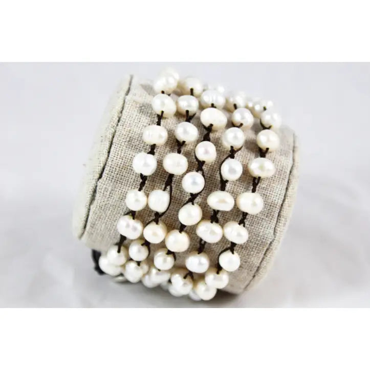 Pearl Convertible Crochet Necklace