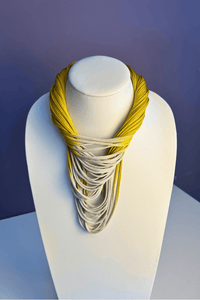 Short Multi-Strand Ombre Necklace