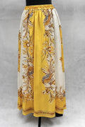Yellow Peacock Skirt