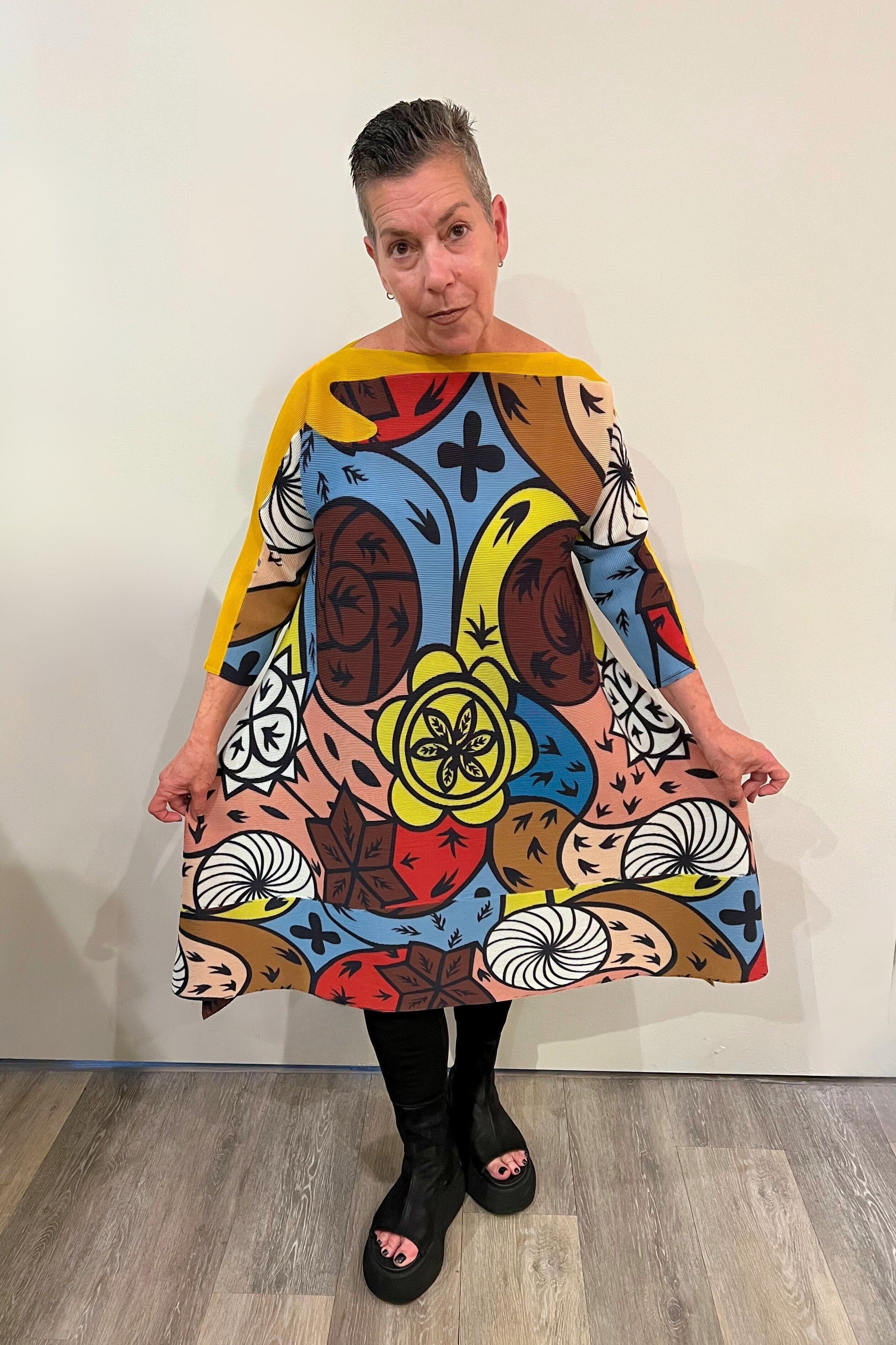 Colorburst Flow Dress