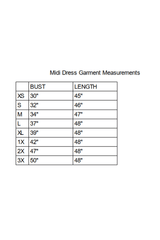 PALETTE BASICS Midi Dress