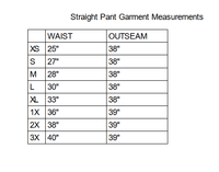 PALETTE BASICS Straight Leg Pant - Plus Size