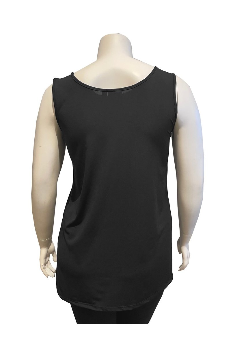 PALETTE BASICS Tunic Length Tank - Plus Size