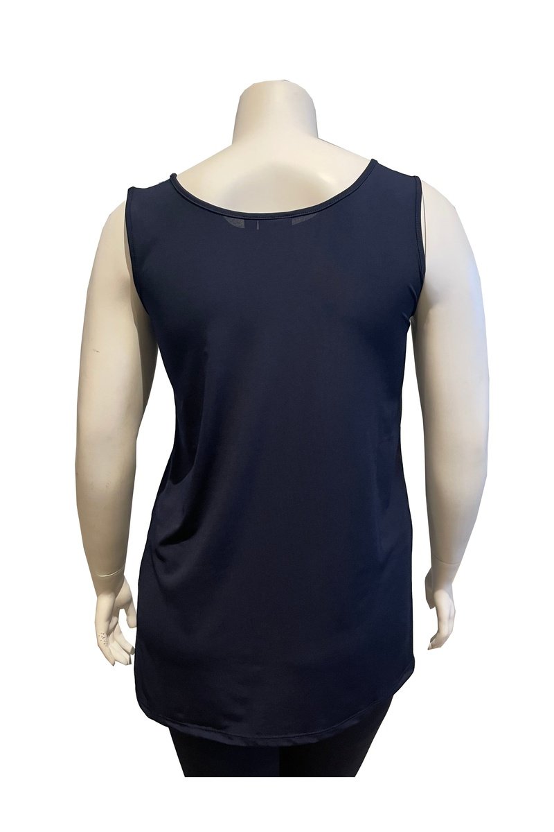 PALETTE BASICS Tunic Length Tank - Plus Size