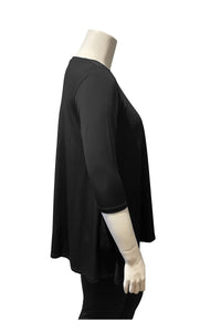PALETTE BASICS 3/4 Sleeve Tunic - Plus Size